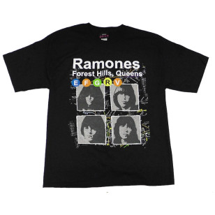 Ramones - Forest Hills Official T Shirt ( Men M ) ***READY TO SHIP from Hong Kong***
